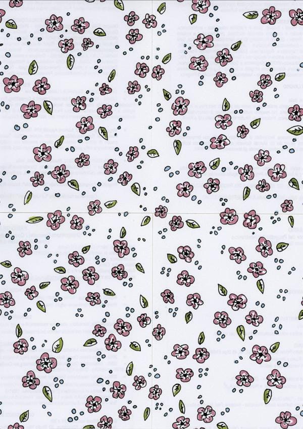 Tiny Washi Flowers - image 1 - student project