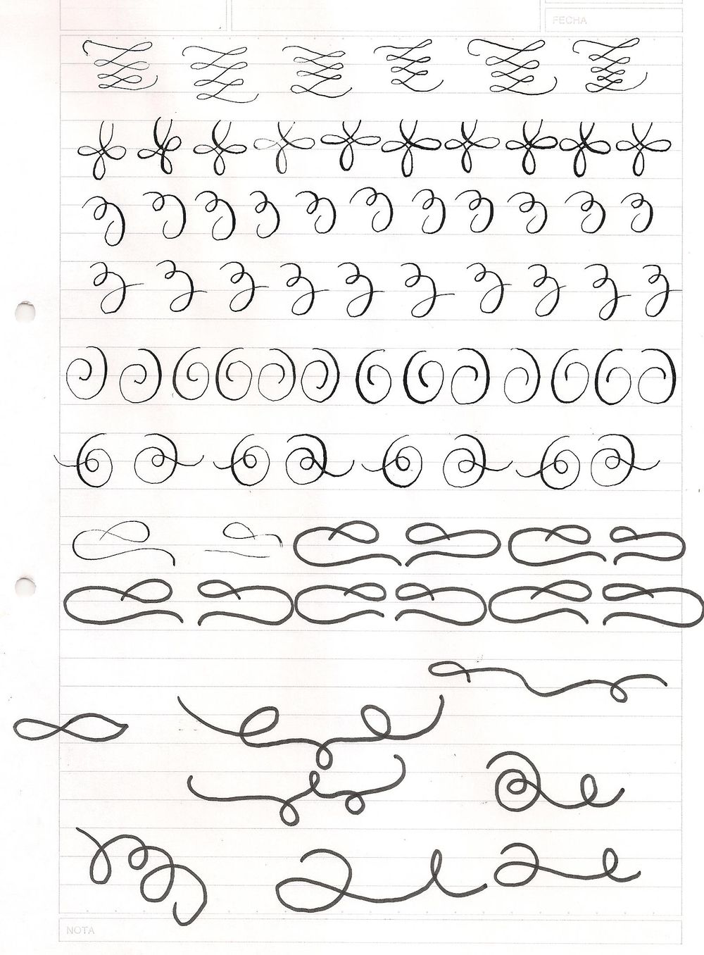 My 10 day calligraphy challenge - image 2 - student project