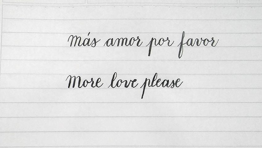 My 10 day calligraphy challenge - image 18 - student project
