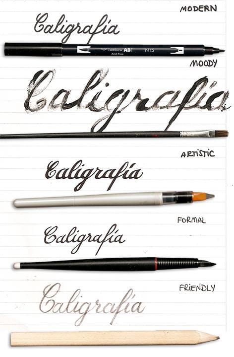 My 10 day calligraphy challenge - image 5 - student project