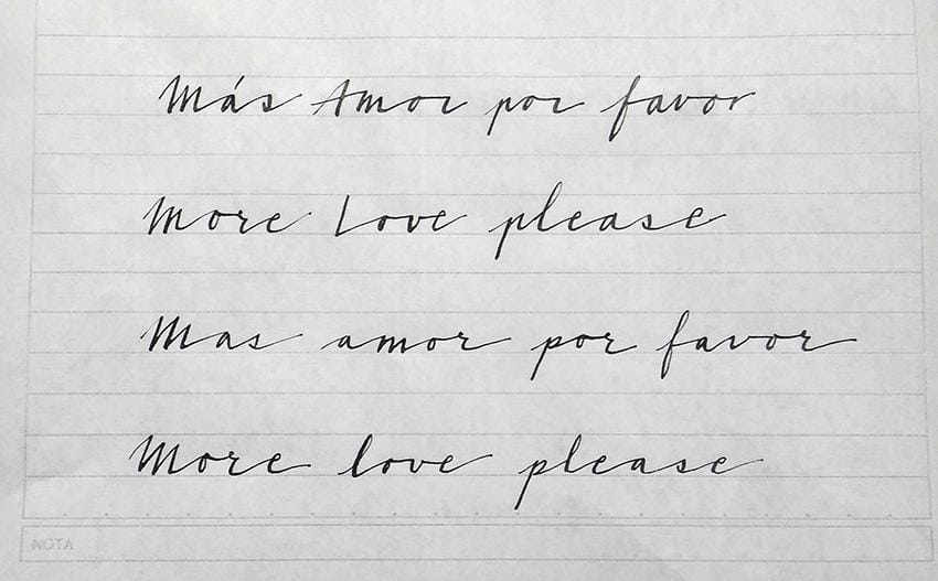 My 10 day calligraphy challenge - image 19 - student project