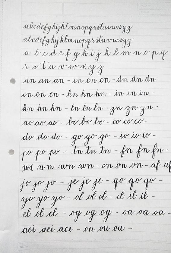 My 10 day calligraphy challenge - image 17 - student project