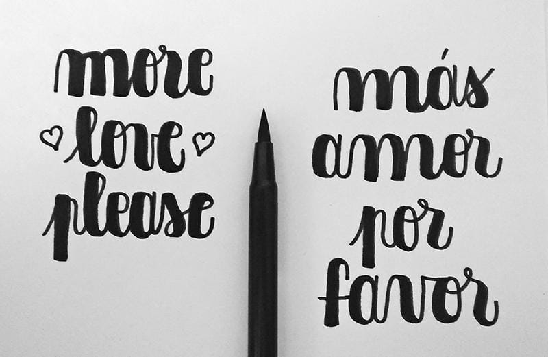 My 10 day calligraphy challenge - image 11 - student project