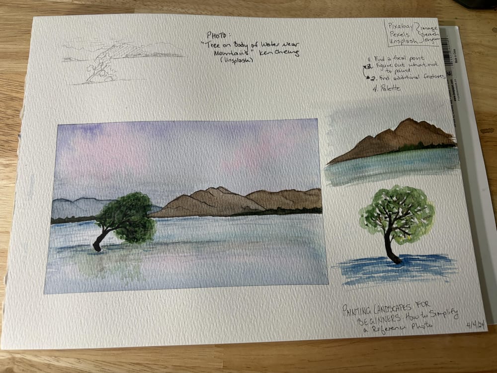 Simplify a Reference Photo - image 1 - student project