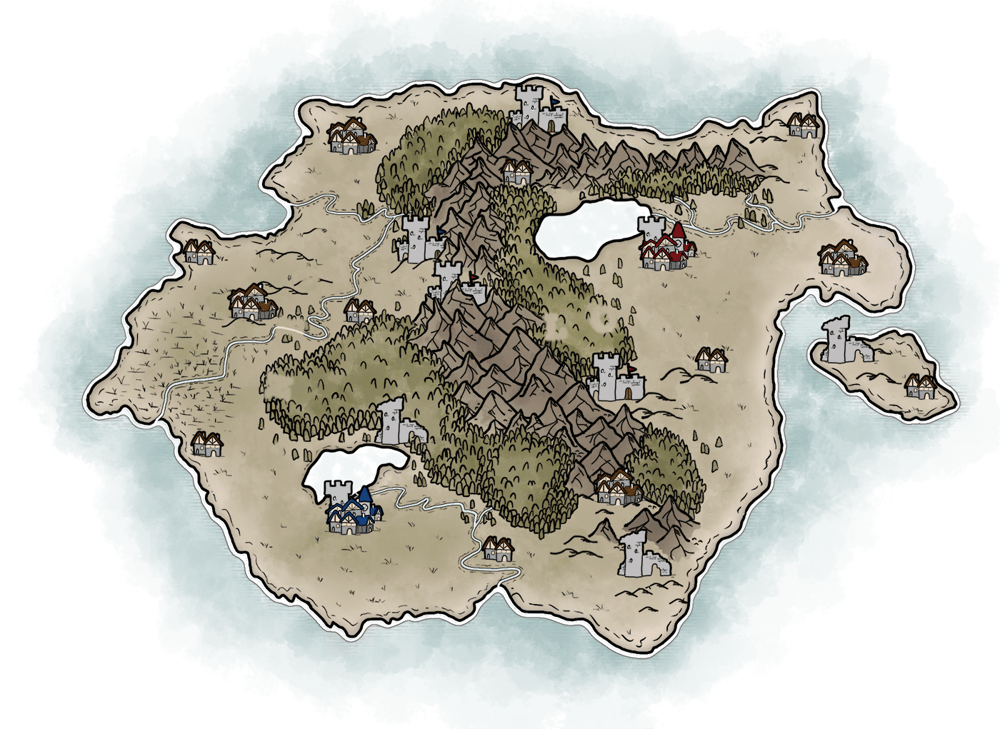 Map of Temaria (IV) - image 1 - student project