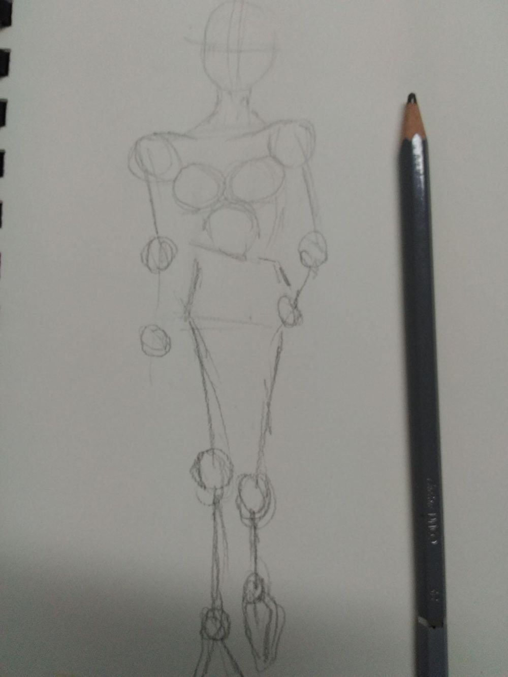 Fashion sketch rebound - image 1 - student project
