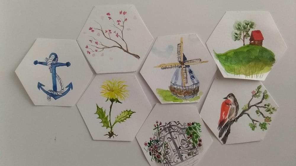 Watercolor Tiny Illustrations - image 3 - student project