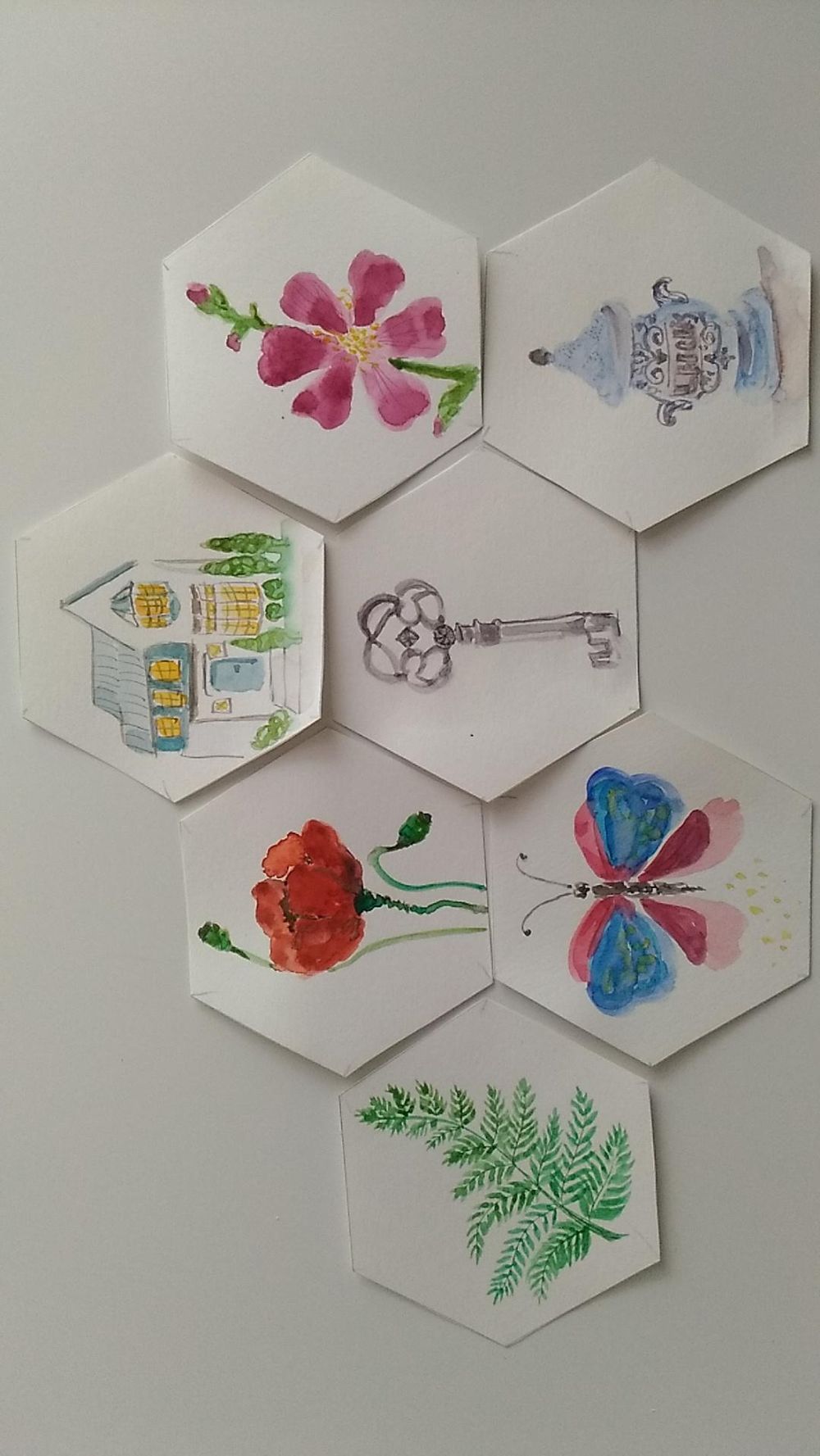 Watercolor Tiny Illustrations - image 4 - student project