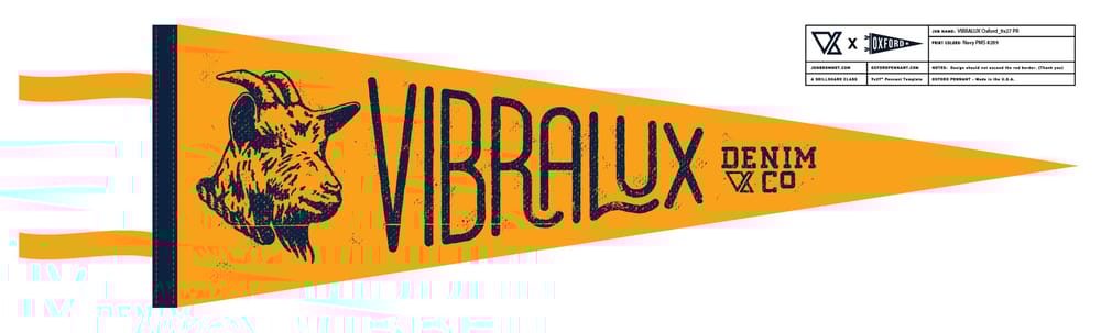 Vibralux G.O.A.T. Pennant - image 10 - student project