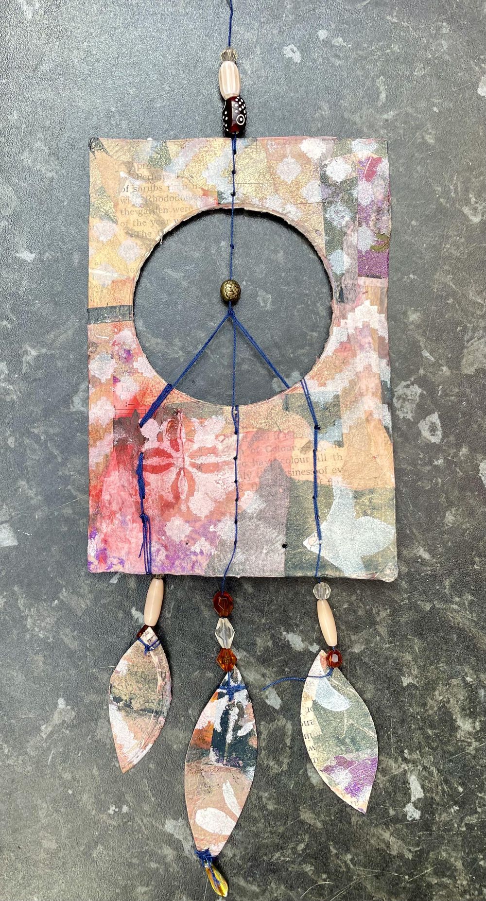 mixed media wind catcher - image 1 - student project