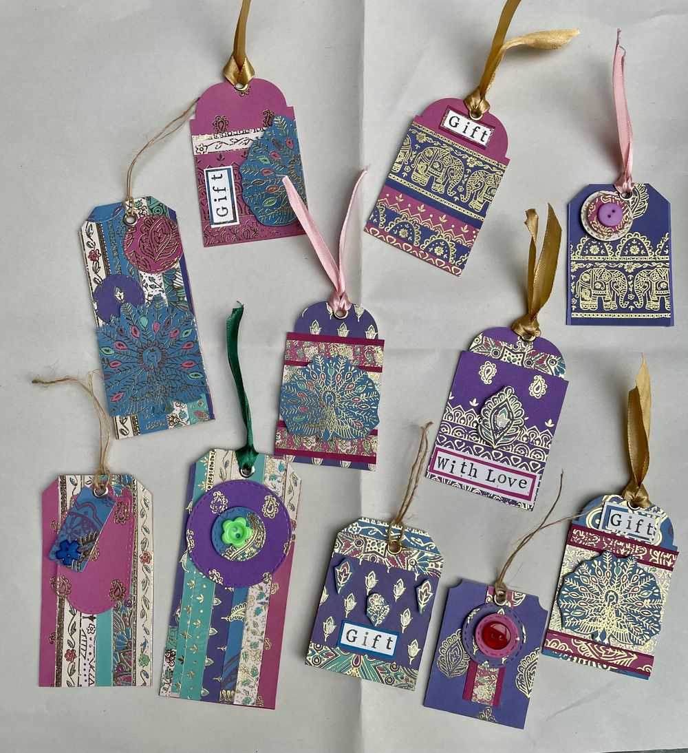 cards and tags from one paper pack - image 2 - student project