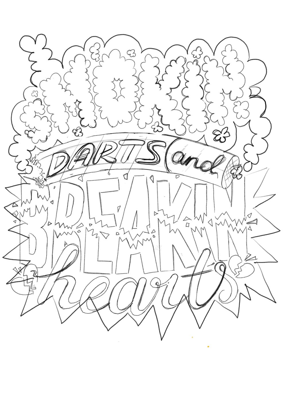 SMOKIN DARTS & BREAKIN HEARTS - image 2 - student project