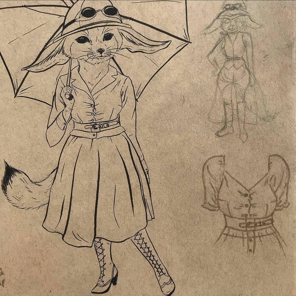 Vintage Animal Characters - image 5 - student project