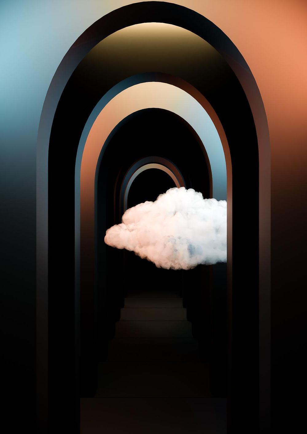 Clouds along the path - image 1 - student project