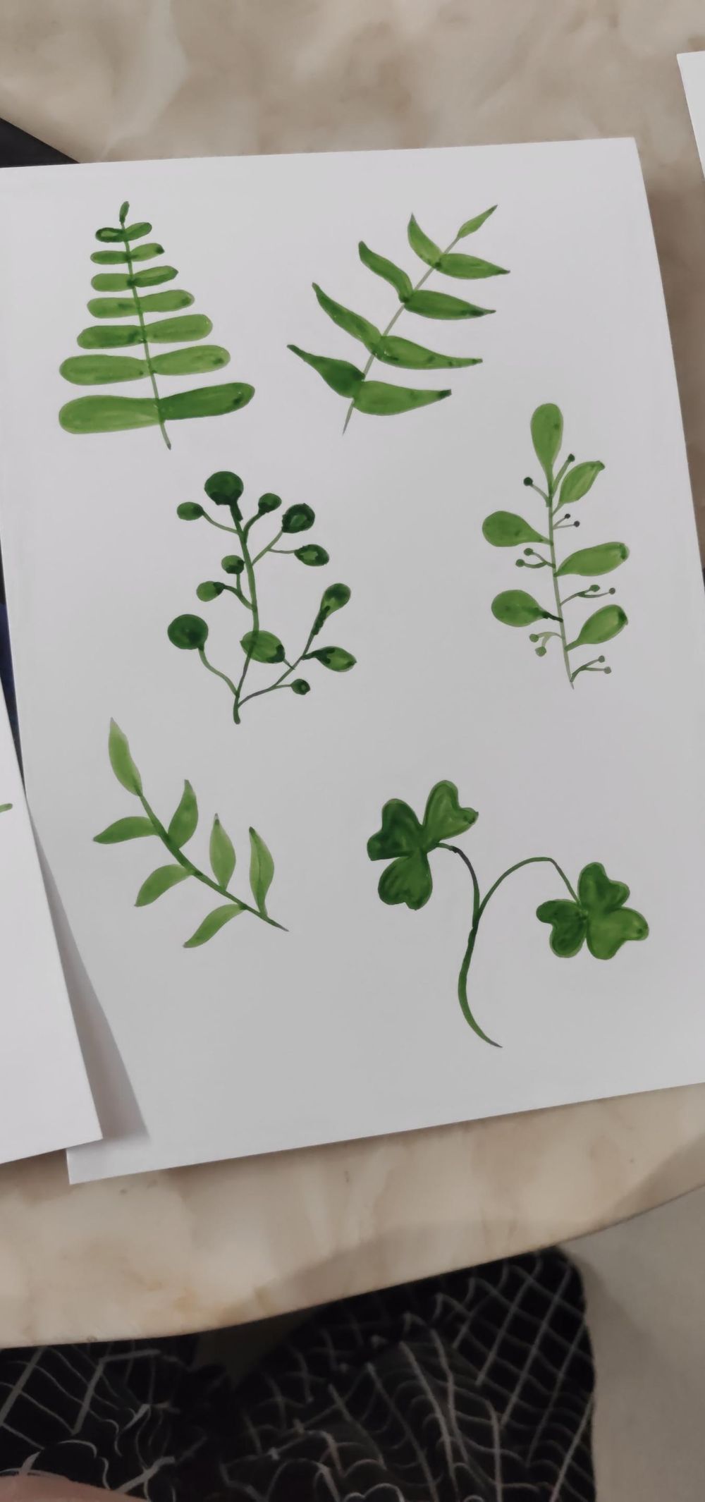 Practiced leaves - image 1 - student project