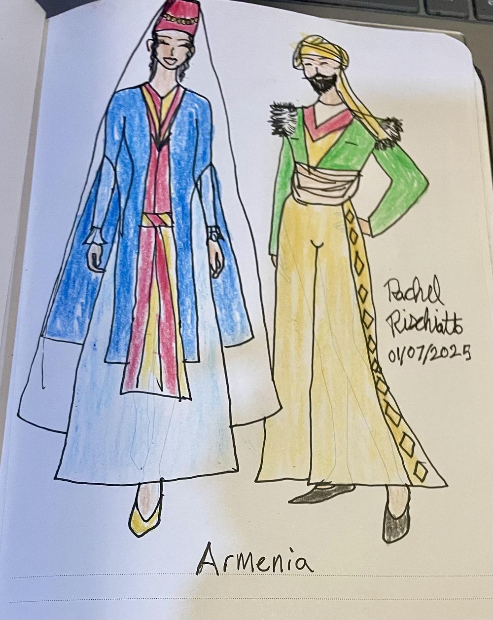 Armenian Fashion - image 1 - student project