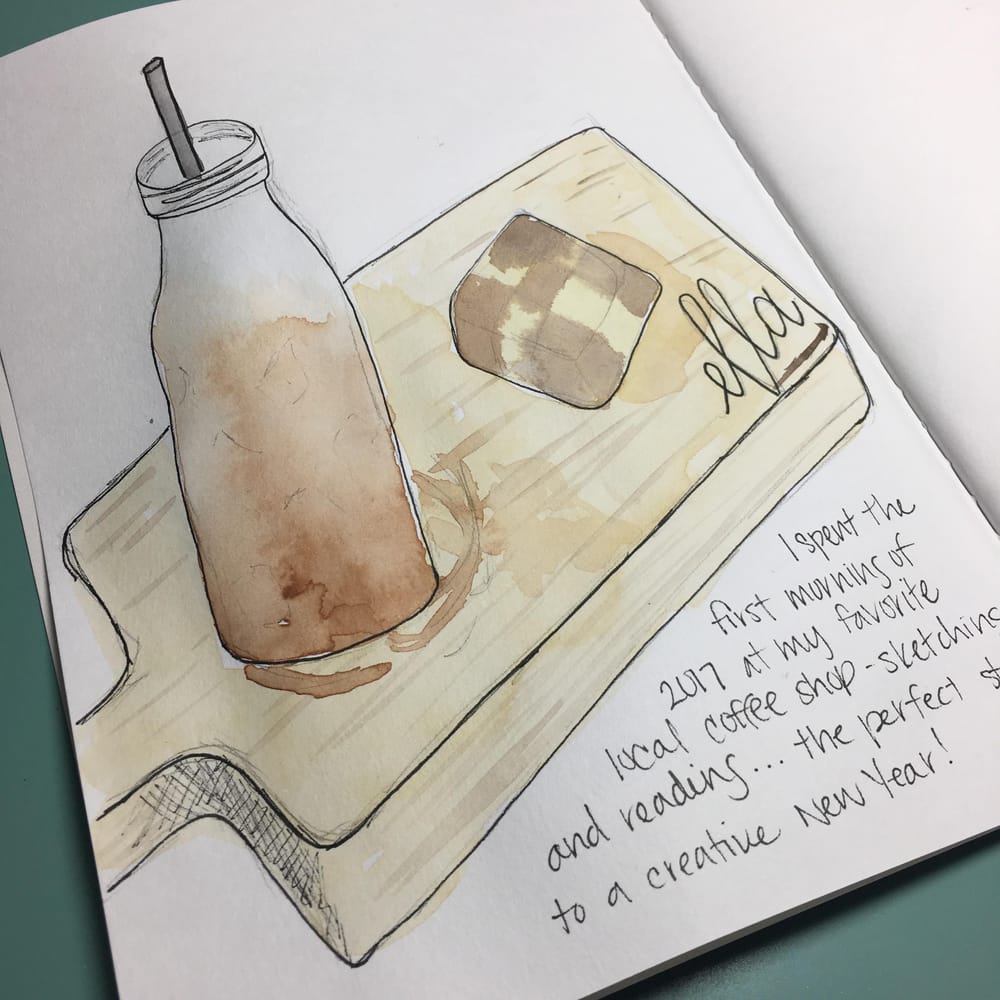 Coffee and Cold Brew Sketch - image 2 - student project