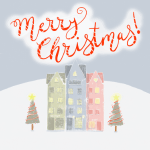 Xmas Gif Animation Designed With Adobe Fresco - image 1 - student project