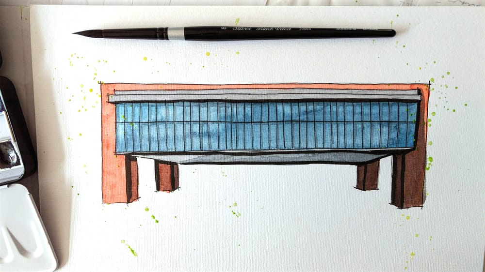 São Paulo – virtual urban sketching - image 3 - student project