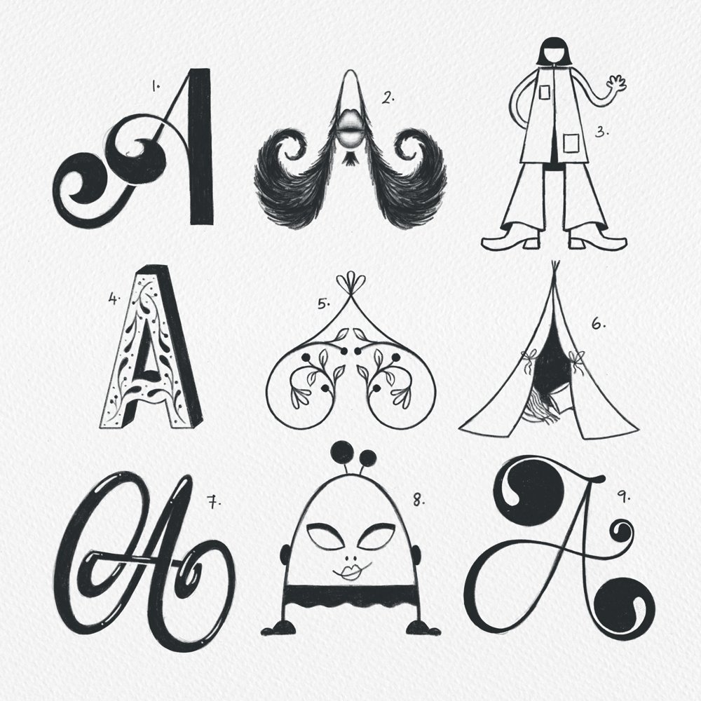 Hand Lettering Practice - image 1 - student project
