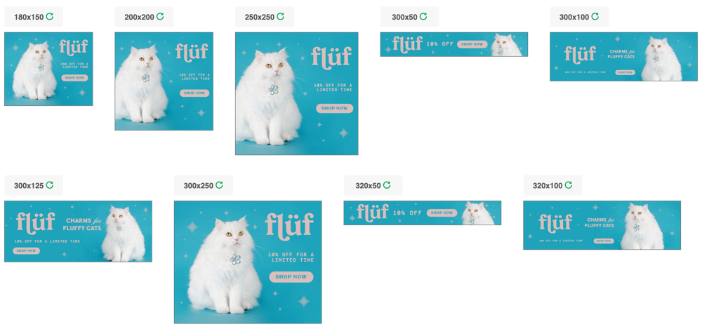 Flüf Digital Ad Campaign - image 3 - student project