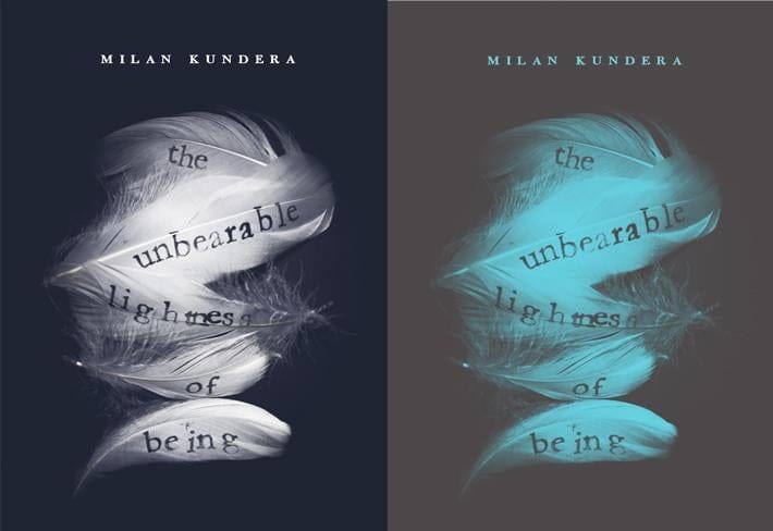 The Unbearable Lightness of Being - Cover Re-design - image 13 - student project