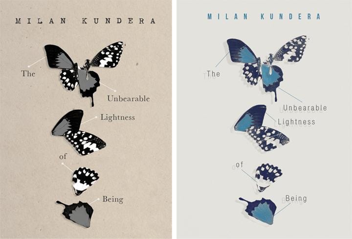 The Unbearable Lightness of Being - Cover Re-design - image 12 - student project