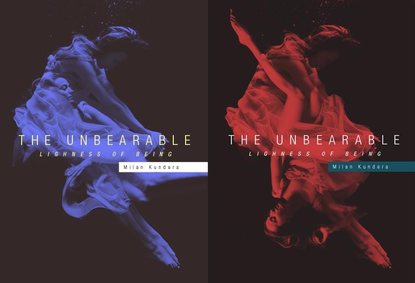 The Unbearable Lightness of Being - Cover Re-design - image 16 - student project