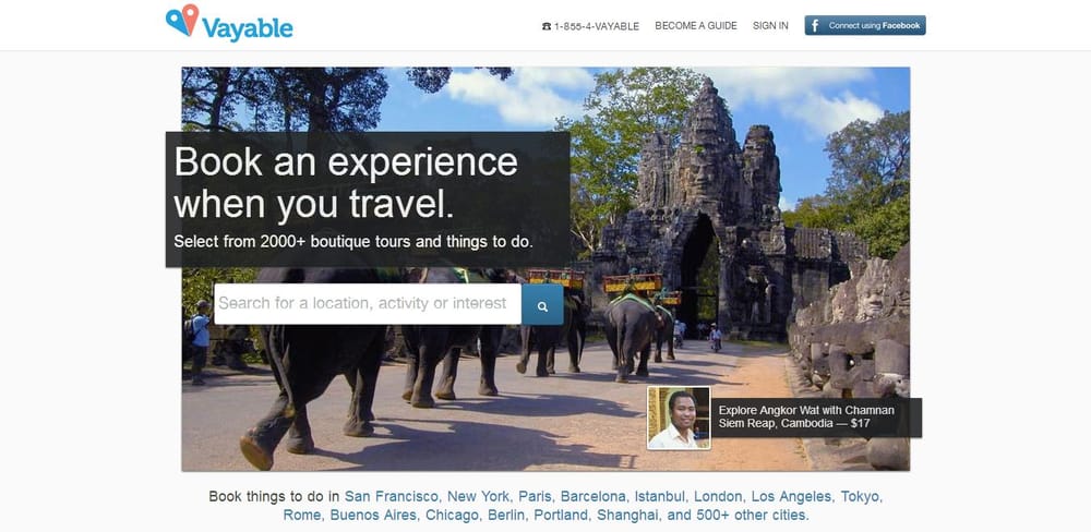 Excursiopedia Landing Page Re-Design - image 3 - student project