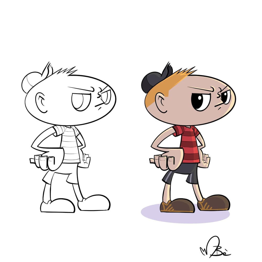 Character exercise - image 2 - student project