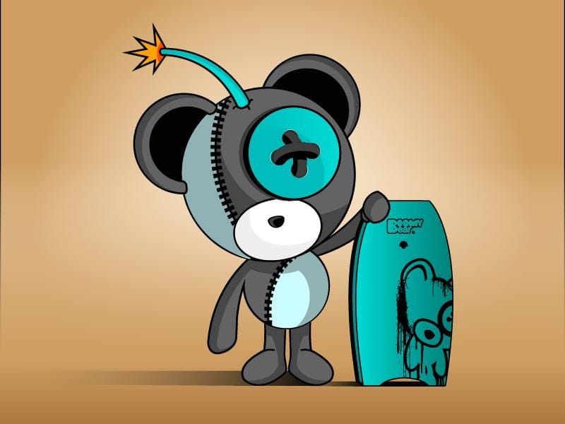 Boomy Bear and Jhonny Cupcakes collaboration - image 5 - student project
