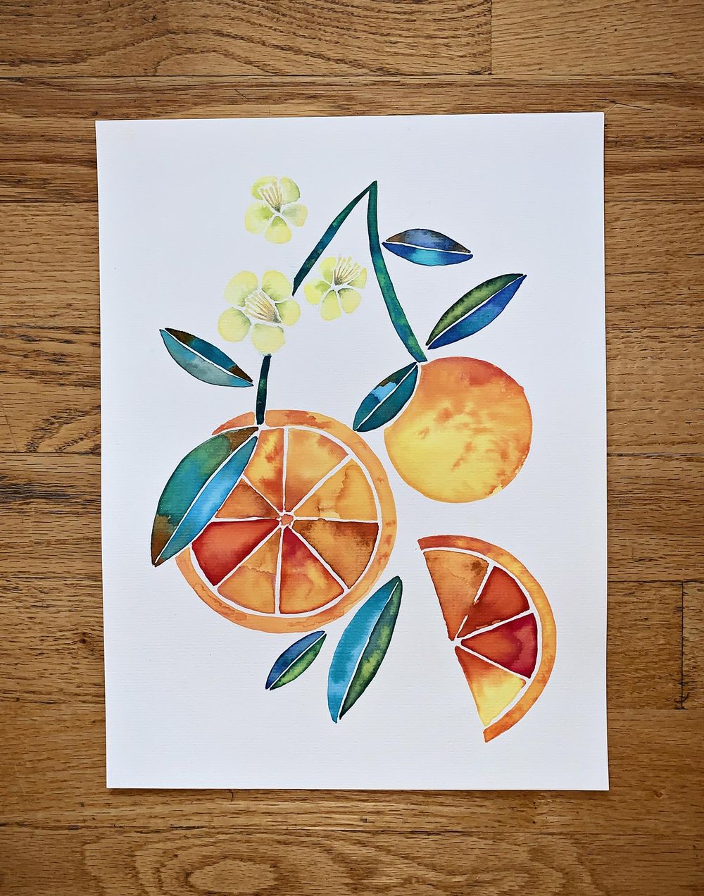 Fruits and Florals - projects 1 & 2 - image 2 - student project
