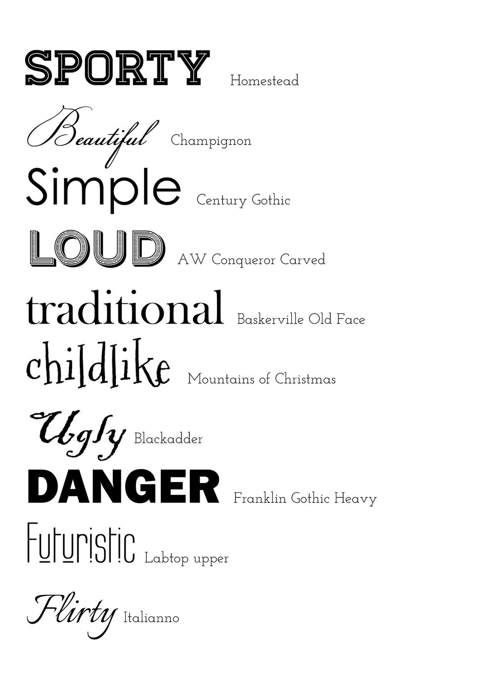 CHALLENGE Project typography - image 23 - student project