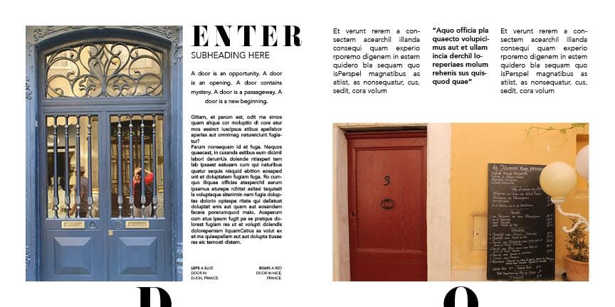 DOORS - A PHOTOGRAPHIC ESSAY - image 2 - student project
