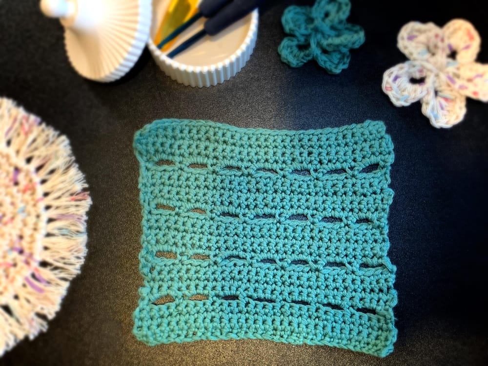My first Dishcloth Crochet! - image 1 - student project