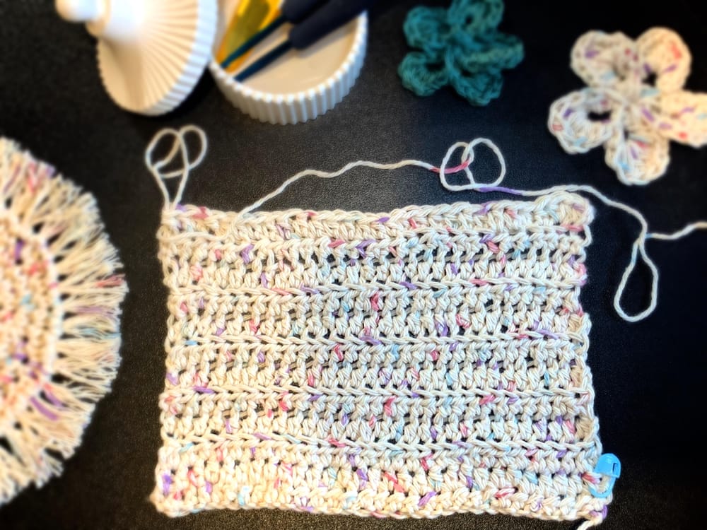My first Dishcloth Crochet! - image 2 - student project