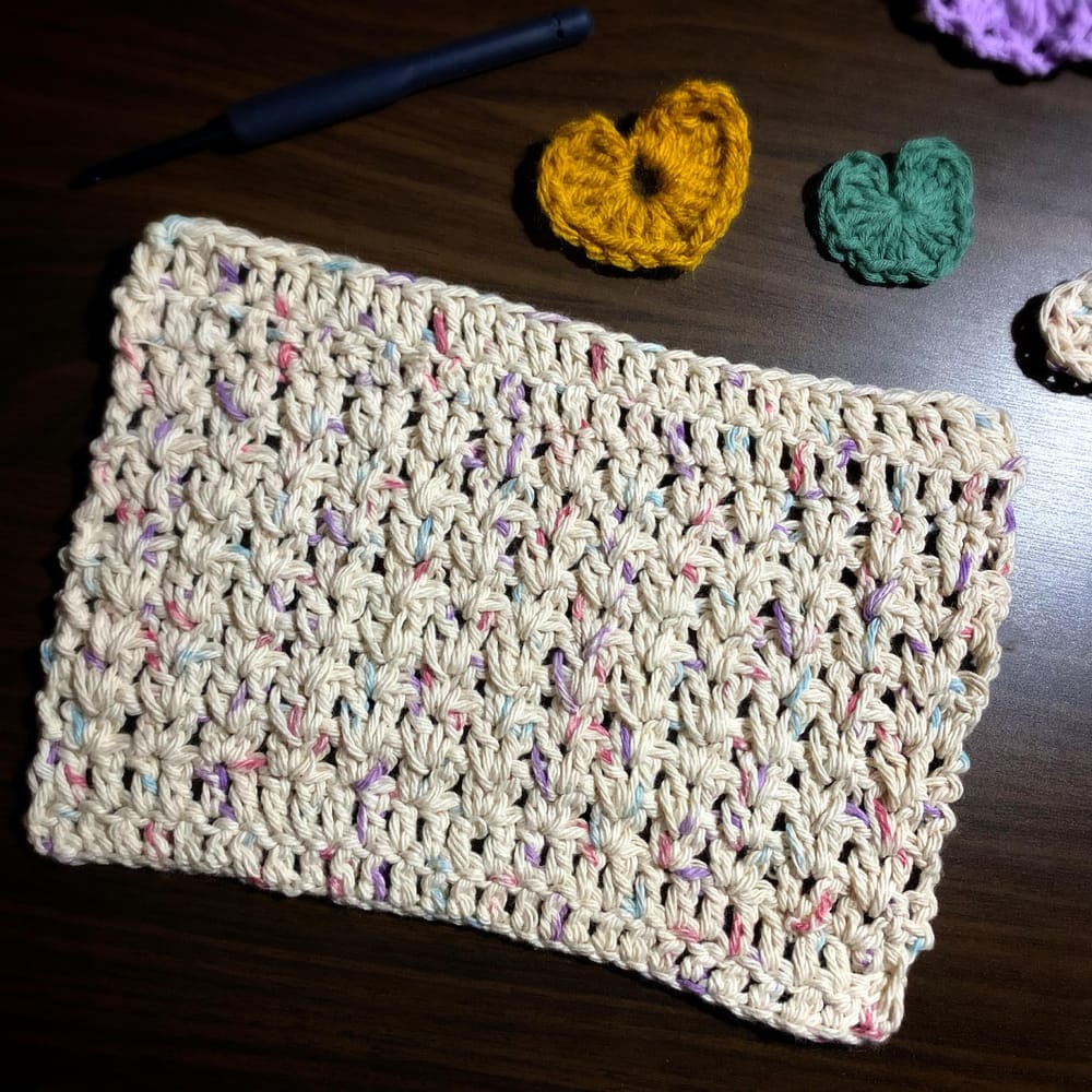My first Dishcloth Crochet! - image 3 - student project