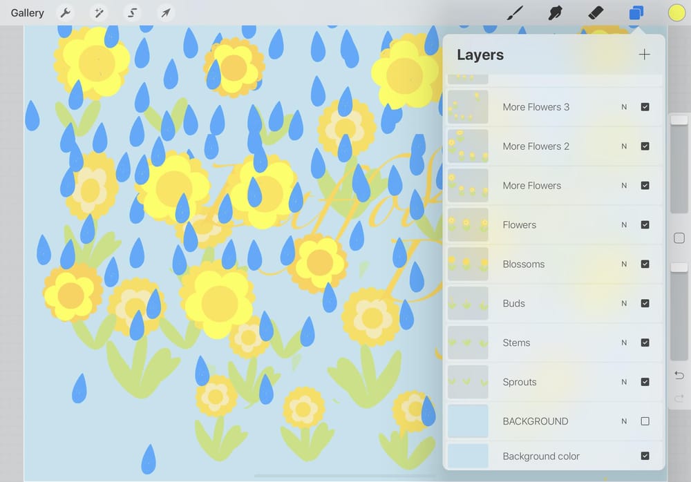 Spring Rain - image 3 - student project