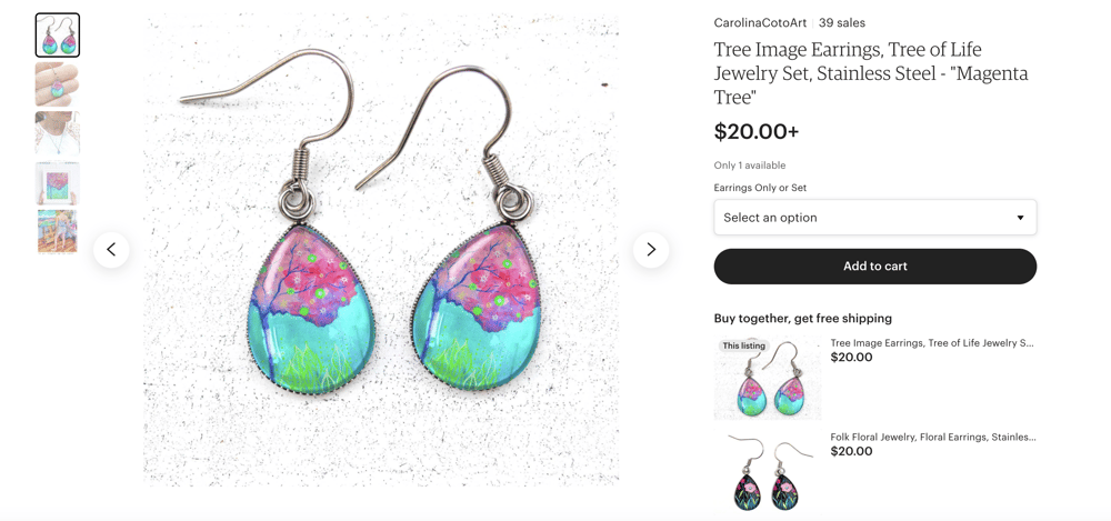 Improving An Old Abandoned Etsy Shop and Creating a New One! - image 1 - student project