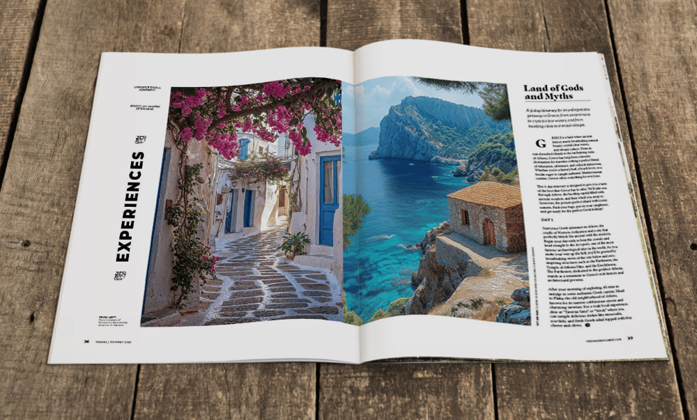 Travel Magazine Project - image 1 - student project