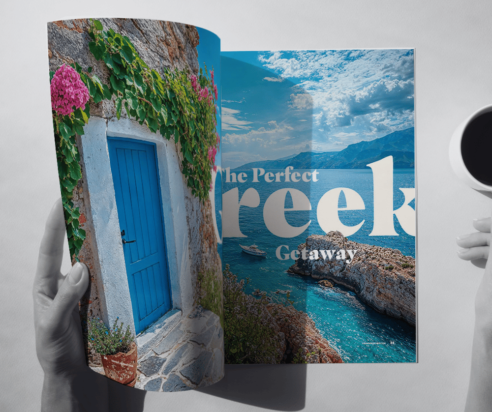 Travel Magazine Project - image 2 - student project