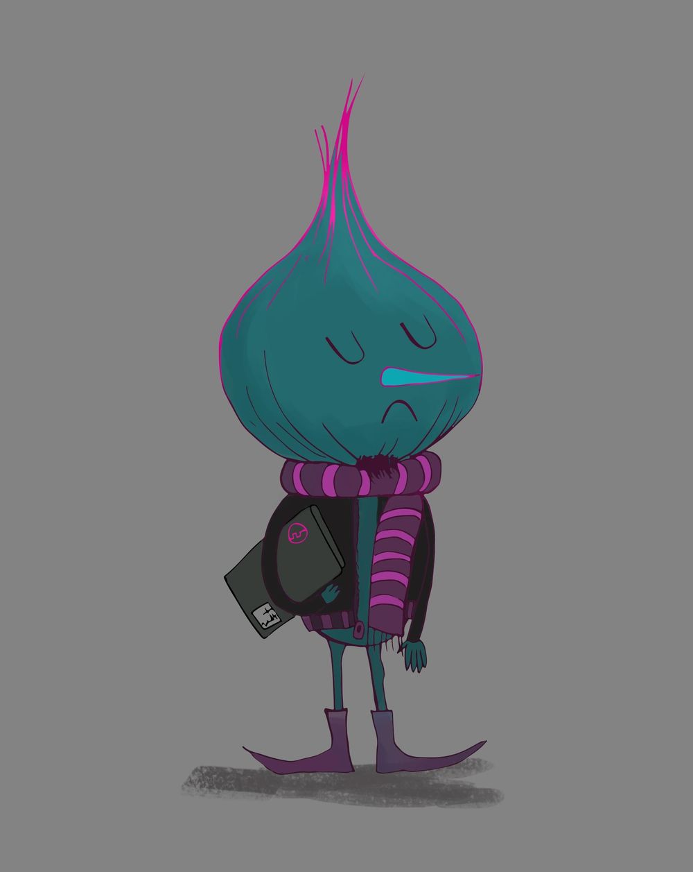 Mr. Onion colored! | Skillshare Student Project