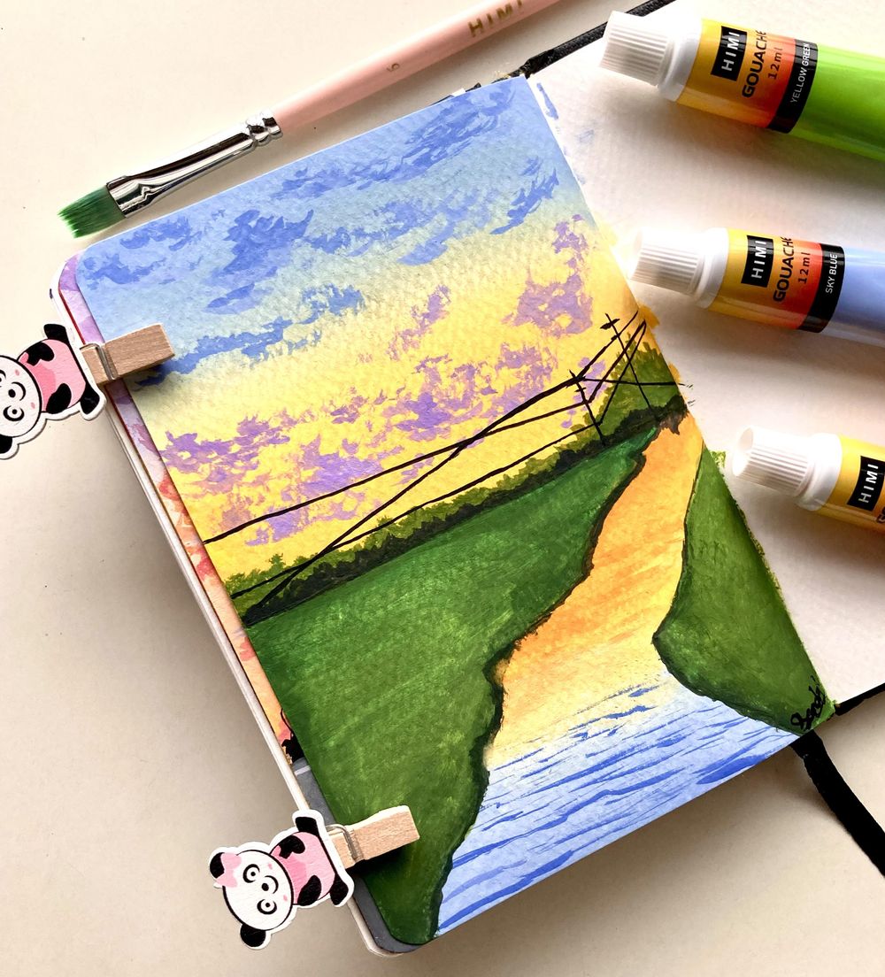 30 days gouache challenge - image 12 - student project