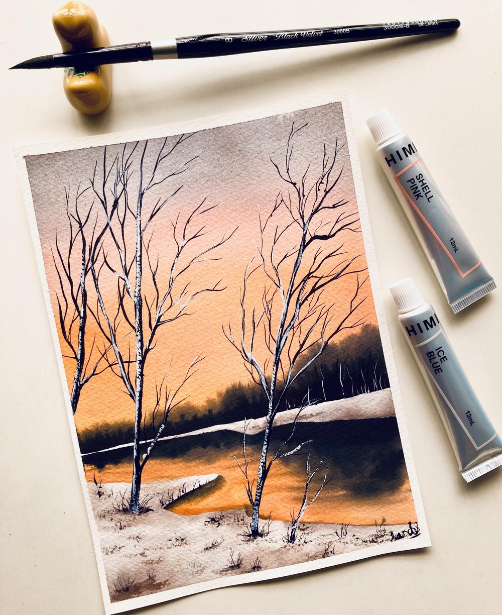 30 days watercolour challenge - image 19 - student project