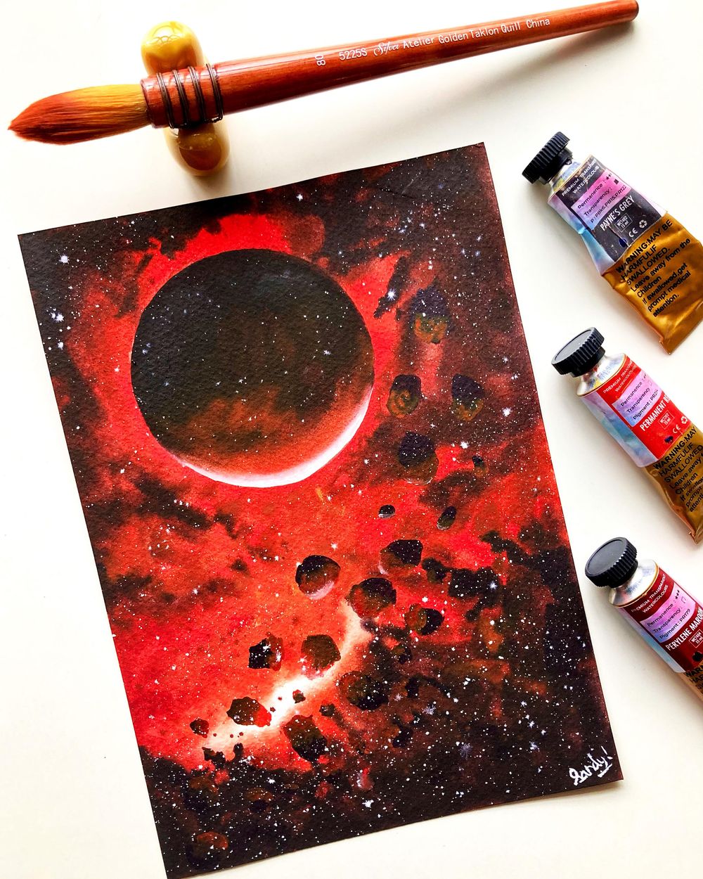 Cosmic reflection - image 7 - student project
