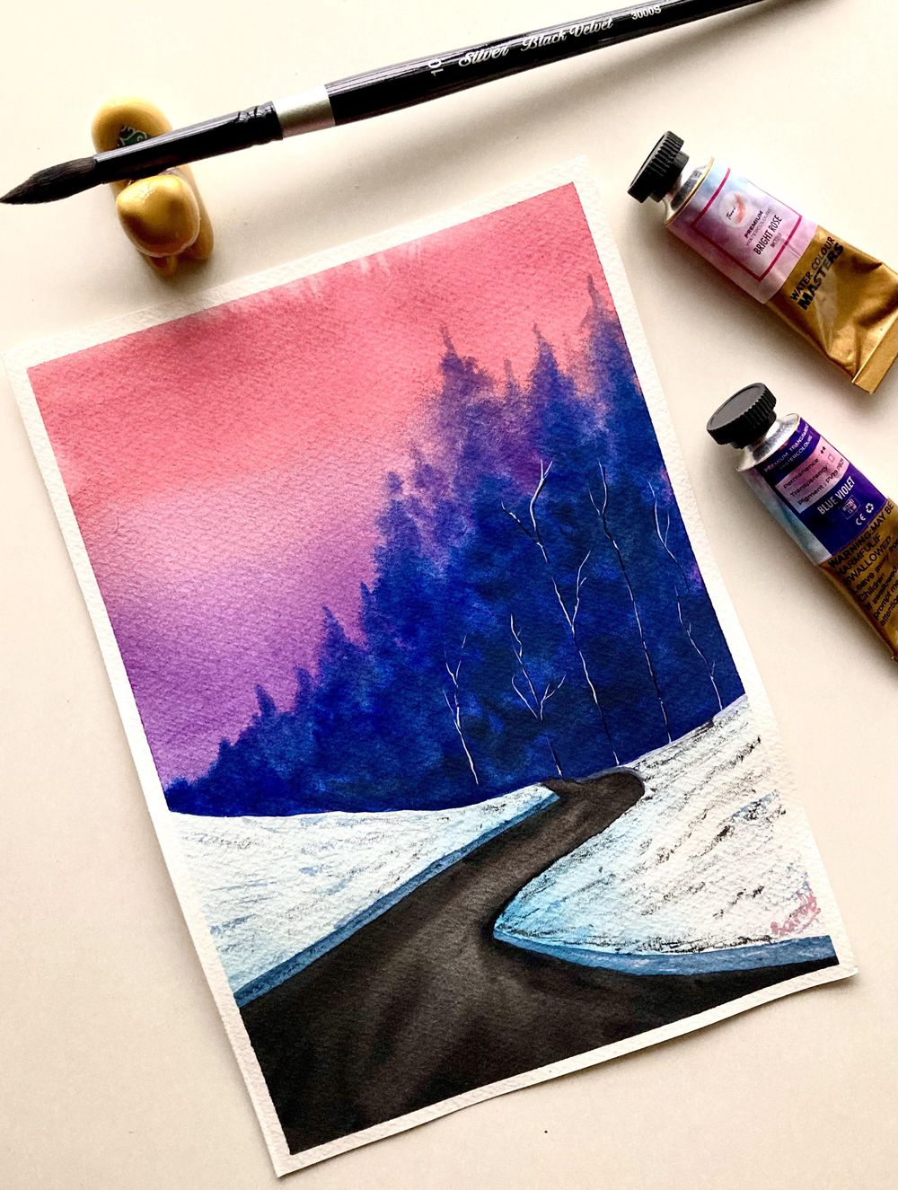 30 days watercolour challenge - image 26 - student project