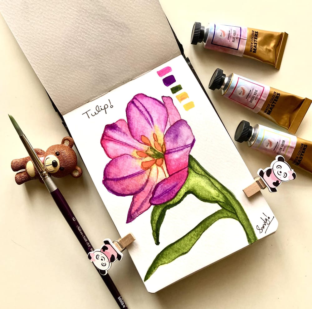 A - Z flowers - image 21 - student project