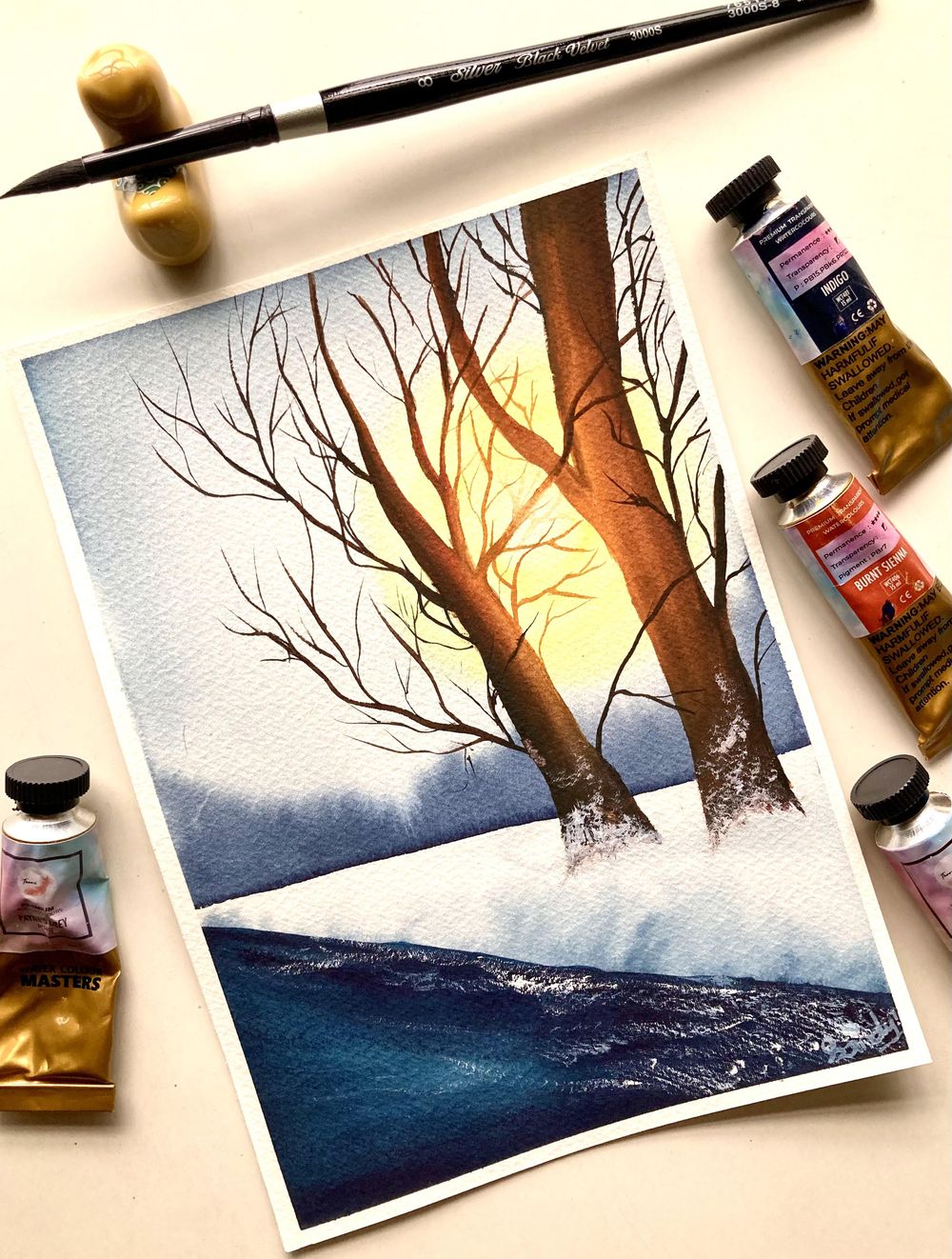 30 days watercolour challenge - image 18 - student project