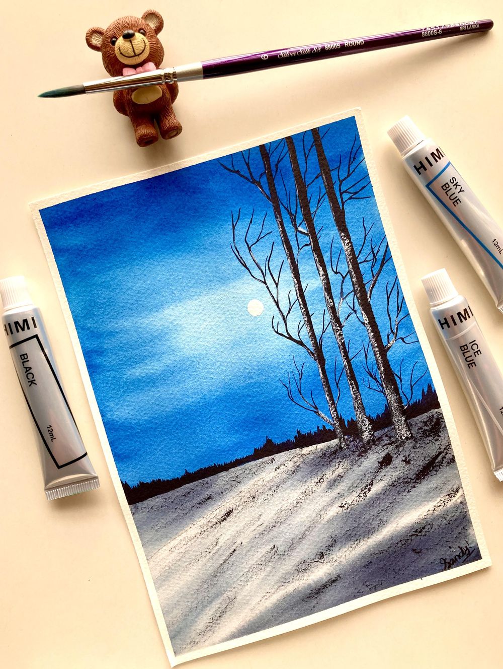 30 days watercolour challenge - image 24 - student project