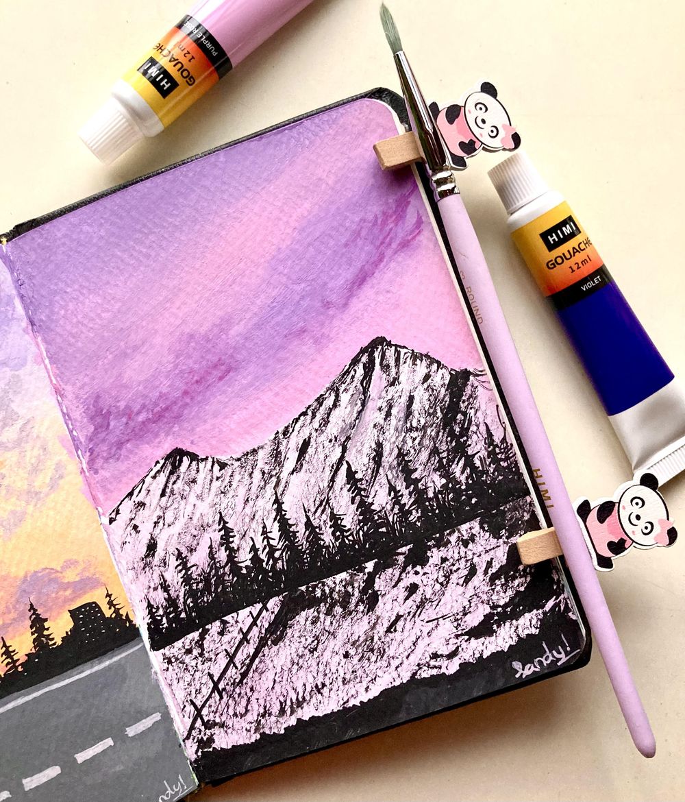30 days gouache challenge - image 11 - student project